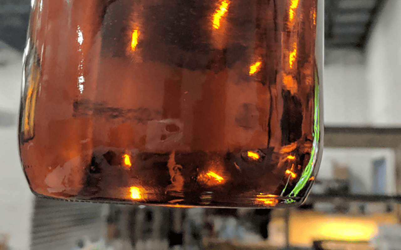 CBD Distillate in glass jar