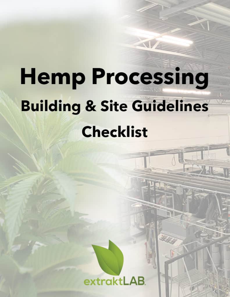 Hemp Processing Building & Site Guidelines Checklist