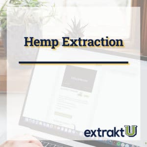 extraktU course image for Hemp Extraction