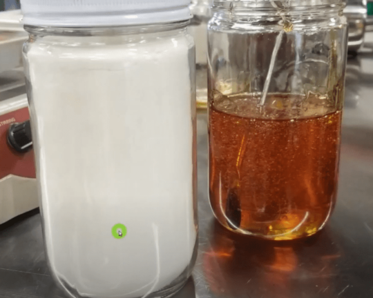 image of two bottles with solutions