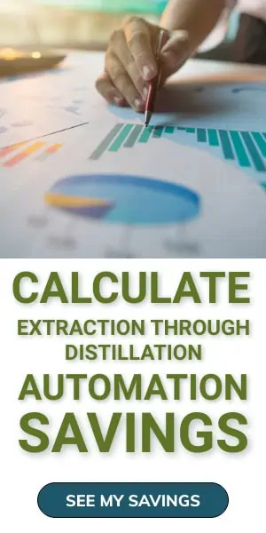 extraction through distillation automation calculator